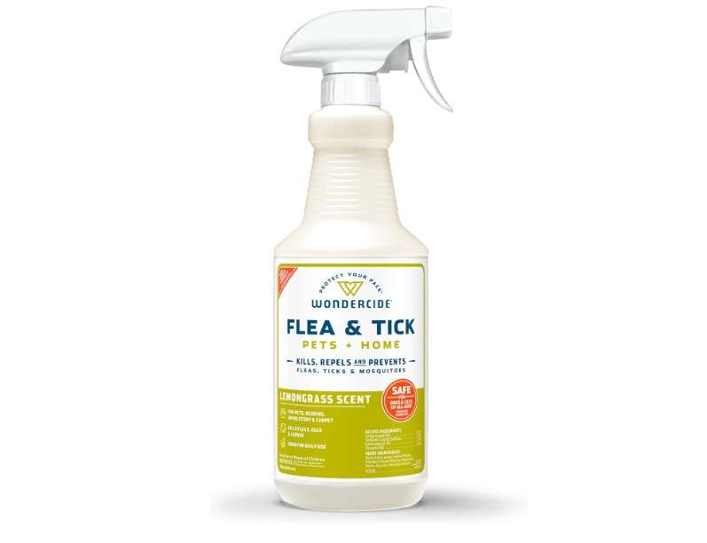 
Wondercide - Flea, Tick & Mosquito Spray for Dogs, Cats, and Home - Flea and Tick Killer, Control, Prevention, Treatment - with Natural Essential Oils