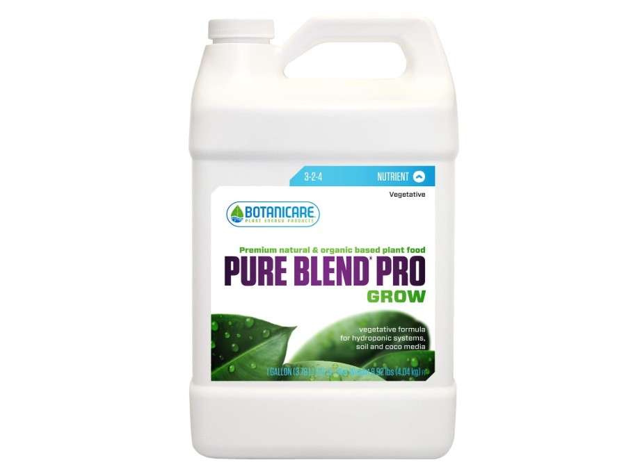 
Botanicare Pure Blend Pro Grow, Nutrient, 3-2-4, 1 gal.
