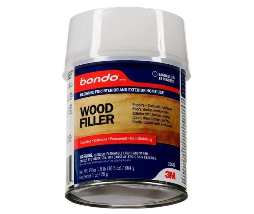  Bondo Brown Wood Filler 1 qt