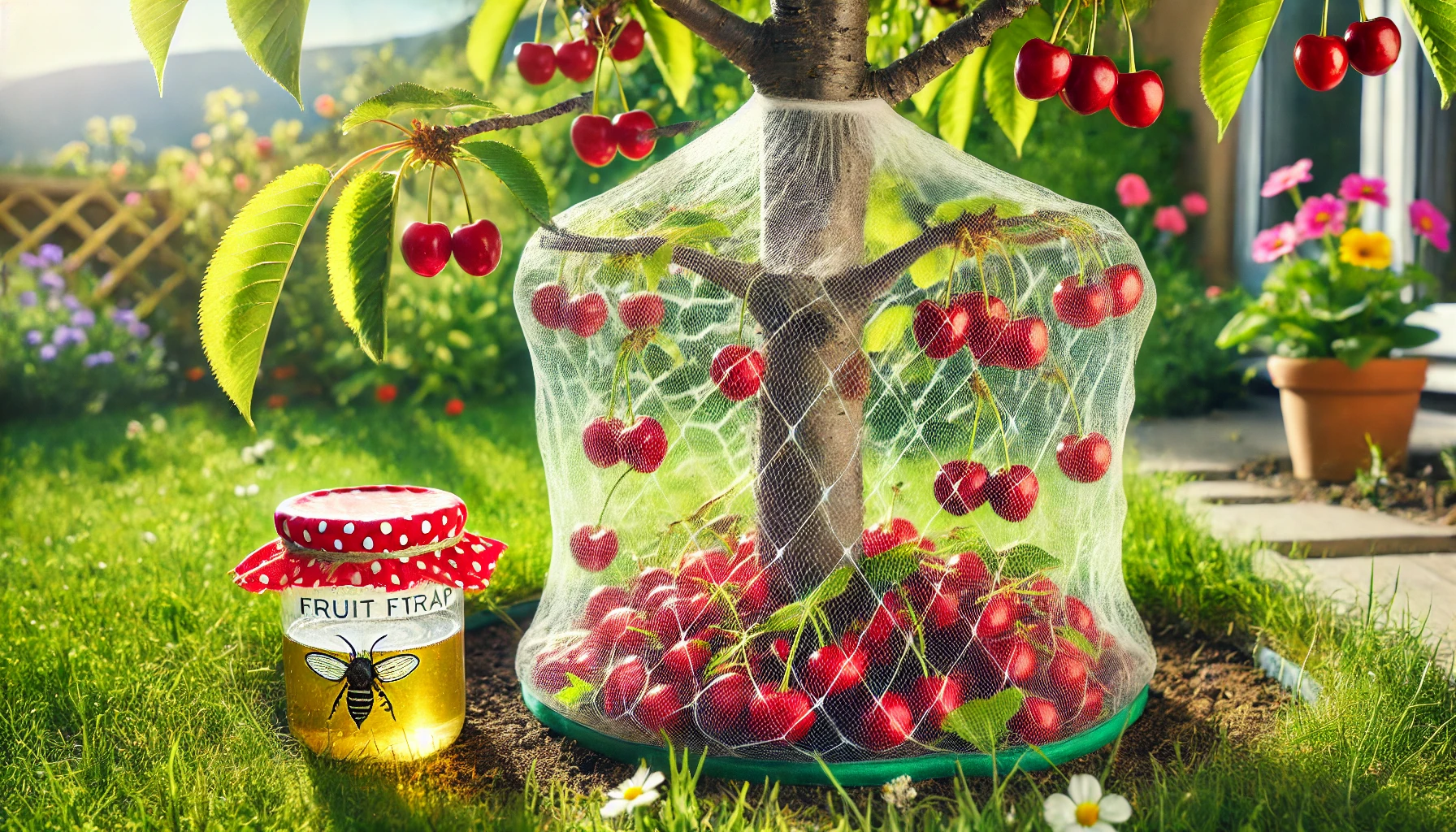Cover Your Trees with Netting 