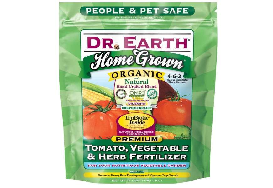 Dr. Earth Home Grown Tomato, Vegetable & Herb Fertilizer, 4lb