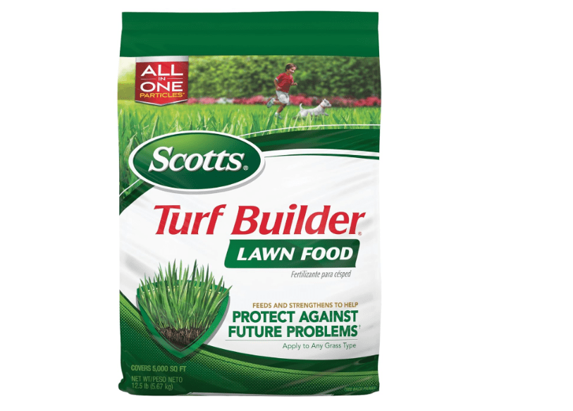  Scotts Turf Builder Lawn Food - Fertilizer for All Grass Types, 5,000 sq. f