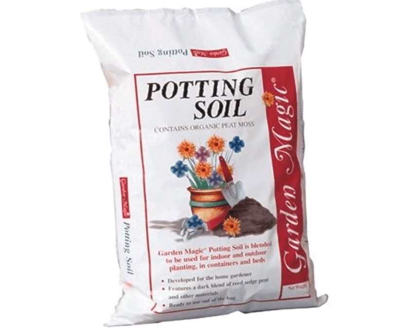 
Michigan Peat Garden Magic All Purpose Potting Soil for Lawns, Gardens, and Raised Planting Beds with Reed Sedge, Peat, and Sand, 20 Pounds
