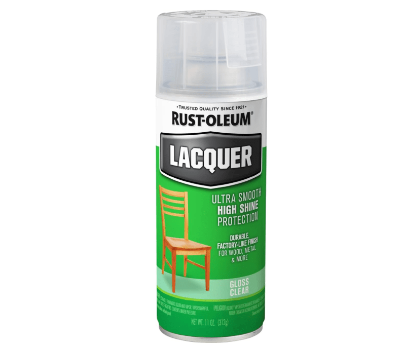 Rust-Oleum 1906830 Lacquer Spray, 11-Ounce, Gloss Clear (Packaging May Va