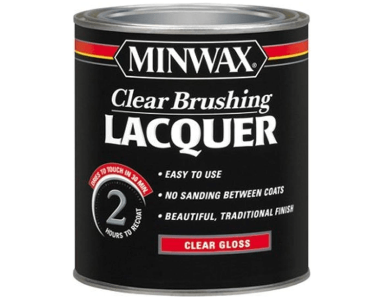 
Minwax Brushing Lacquer 155000000, Quart, Cle