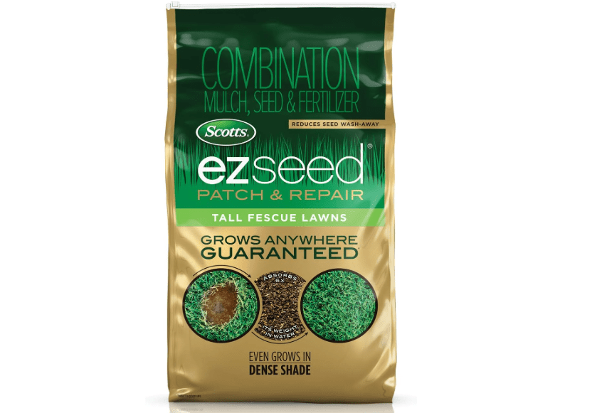 
Scotts EZ Seed Patch & Repair Tall Fescue Lawns - 10 lb., Combination Mulch, Seed, and Fertilizer Mix with Tackifier, Repairs Bare Spots, Covers up to..