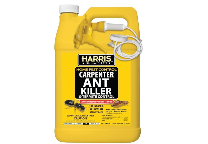  Harris Carpenter Ant Killer & Termite Control Treatment, Kills On Contact, Odorless & Non-Staining Formula