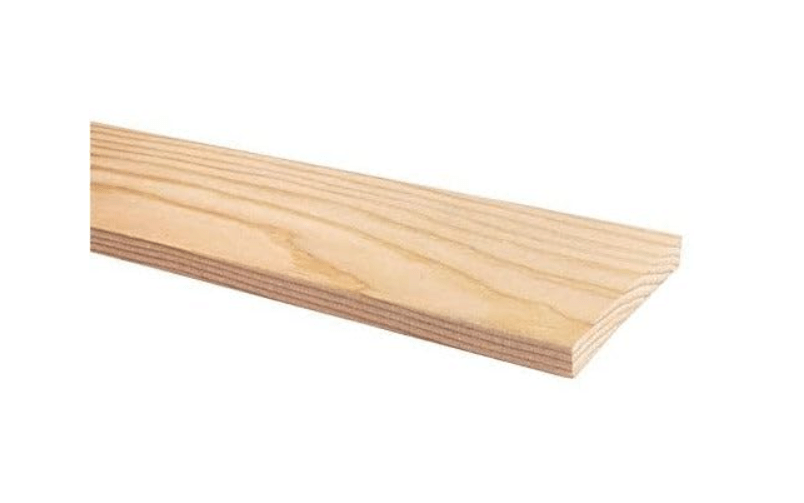 
VENTRAL Lumber 1 in. x 6 in. (3/4" x 5-1/2") Construction Premium Douglas Fir Board Stud Wood 1FT