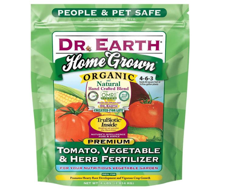 
Dr. Earth Home Grown Tomato, Vegetable & Herb Fertilizer, 