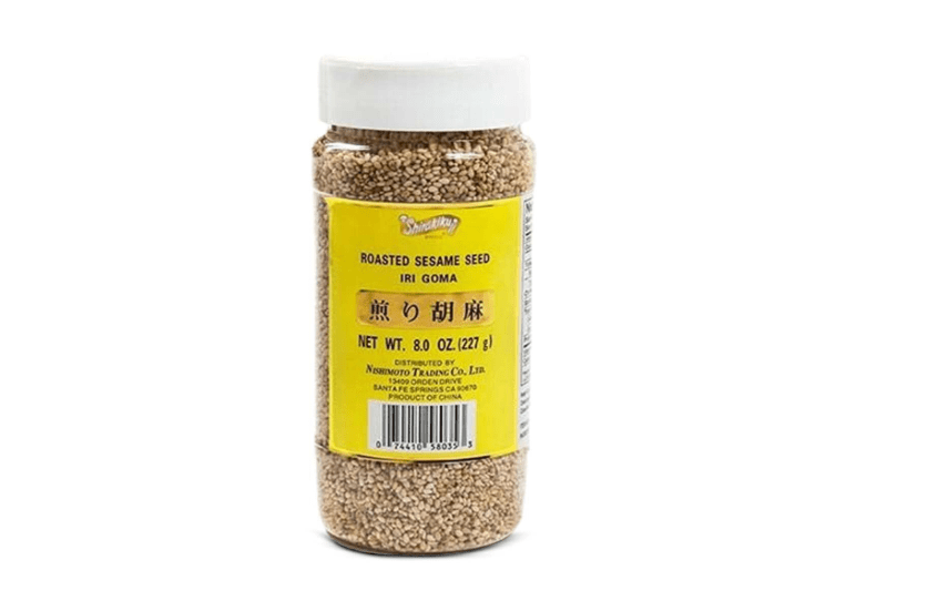 
Shirakiku Roasted Sesame Seeds (IRI GOMA) | Perfect for Salad, Sushi, and Noodles Topping | Toasted Sesame Seeds with an Enticing Aroma, Flavor, 
