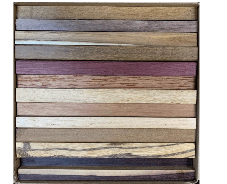 
EFP Artisan Woods Tropical Hardwood Lumber Ends/Cut Offs