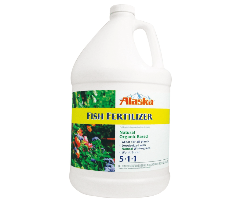 
Alaska Fish Emulsion Fertilizer 5-1-1 Concentrate 1 Gallon (Packaging may