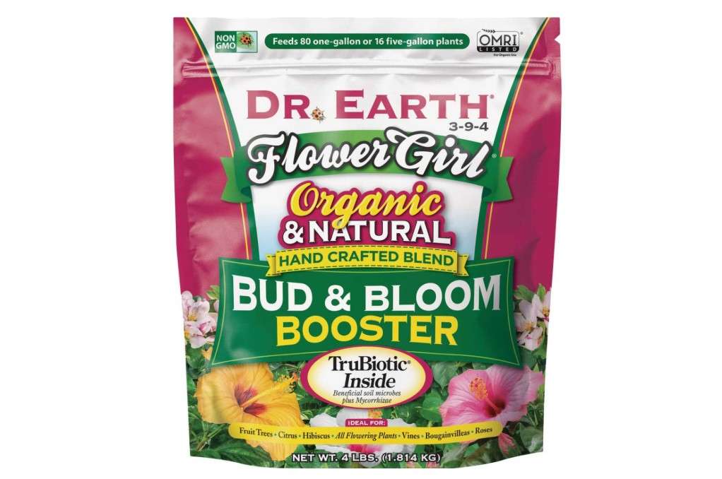 
Dr. Earth Flower Girl Bud & Bloom 3-9-4 Organic Fertilizer Formula, 4-Pound Bag