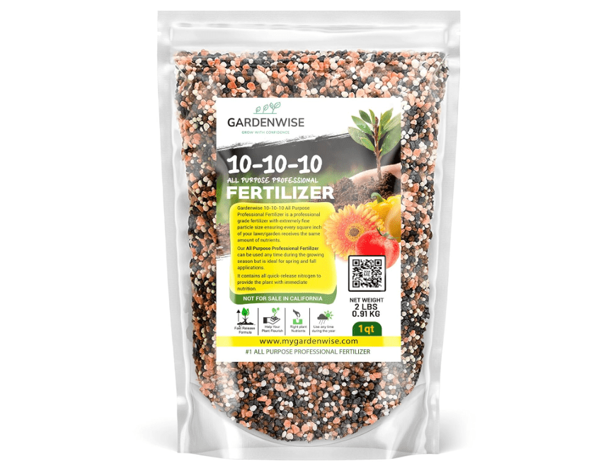 
10-10-10 Plant Fertilizer Slow Release - 10 10 10 All Purpose Granular Garden Fertilizer for Vegetables, Tomato, Arborvitae, Shrubs, Rose, Flower