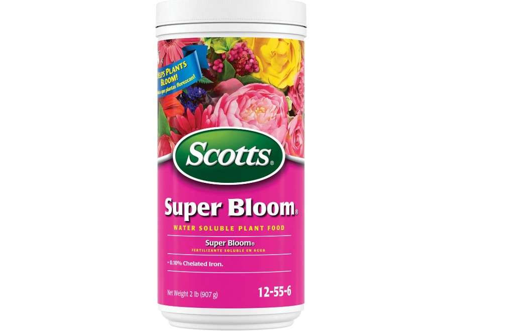 
Scotts Super Bloom Water Soluble Plant Food, 2 lb - NPK 12-55-6 - Fertilizer for Outdoor Flowers, Fruiting Plants, Containers and Bed Areas - Feeds Pla