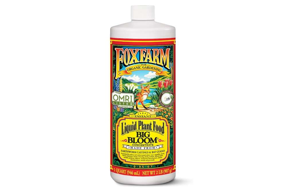 FoxFarm - Big Bloom Plant Food, Liquid Fertilizer Concentrate for Flowers, Fruits, and Vegetables, All Purpose Plant Fertilizer for Indoor & Outdoor...