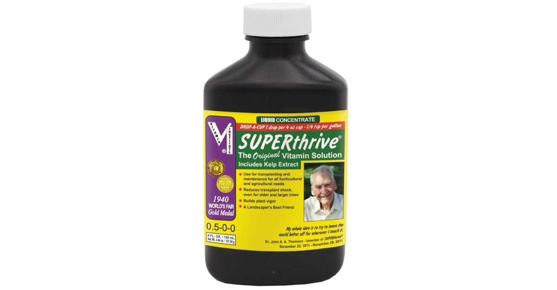 
SUPERthrive The Original Vitamin Solution - Liquid Concentrate, May Add to Any Fertilizing Program, 4 fl. oz.