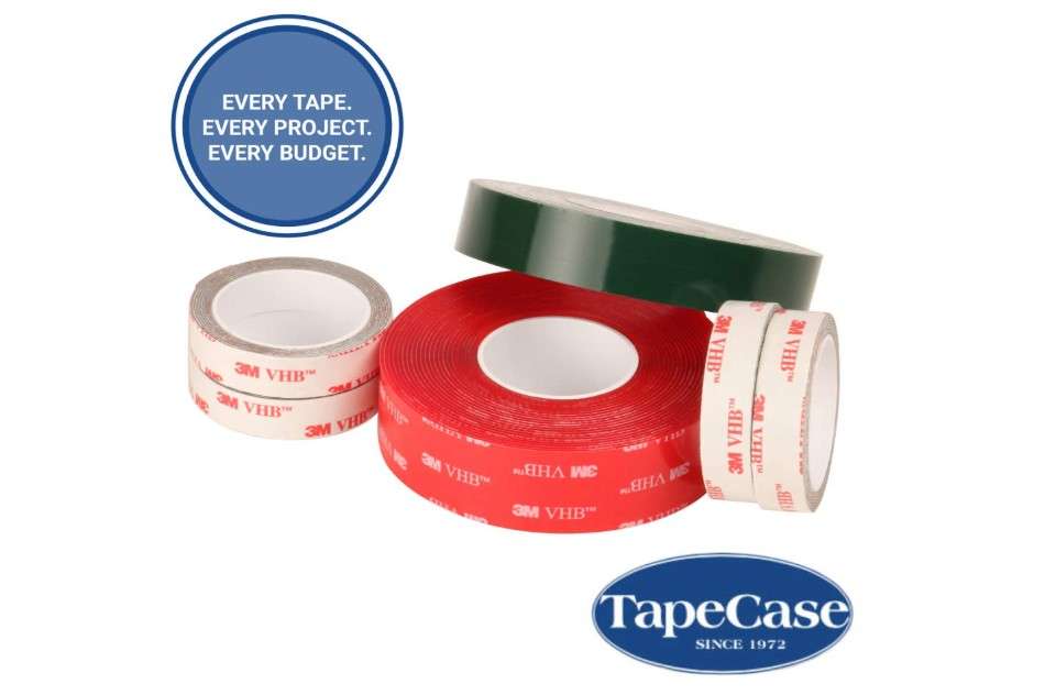
3M VHB 4930 Acrylic Adhesive Tape- 0.5 in. x 15 ft. Pressure Sensitive Double Sided Tape Roll for High Surface Energy Substrates. Tapes and Adhesive