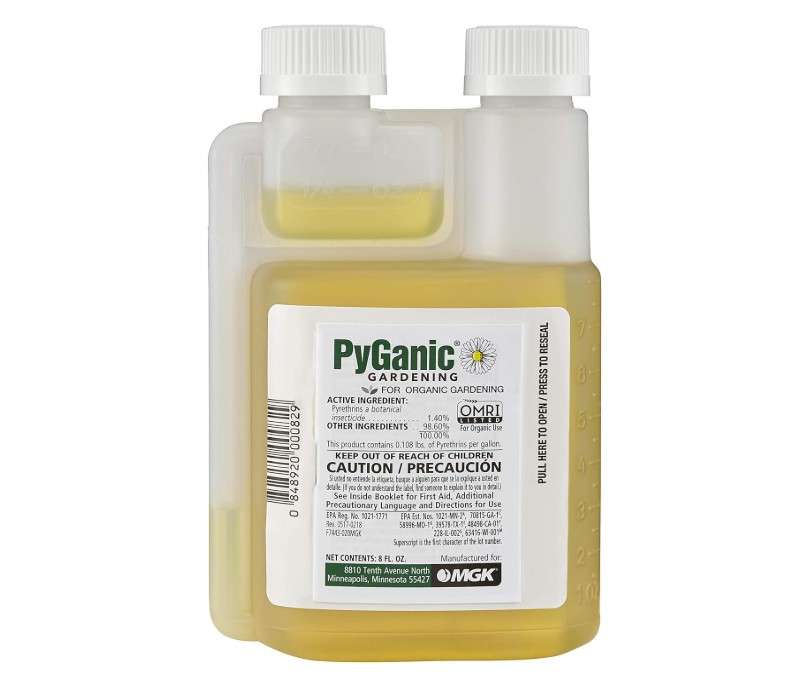 
PyGanic Gardening 8oz, Botanical Insecticide Pyrethrin Concentrate for Organic Gardening