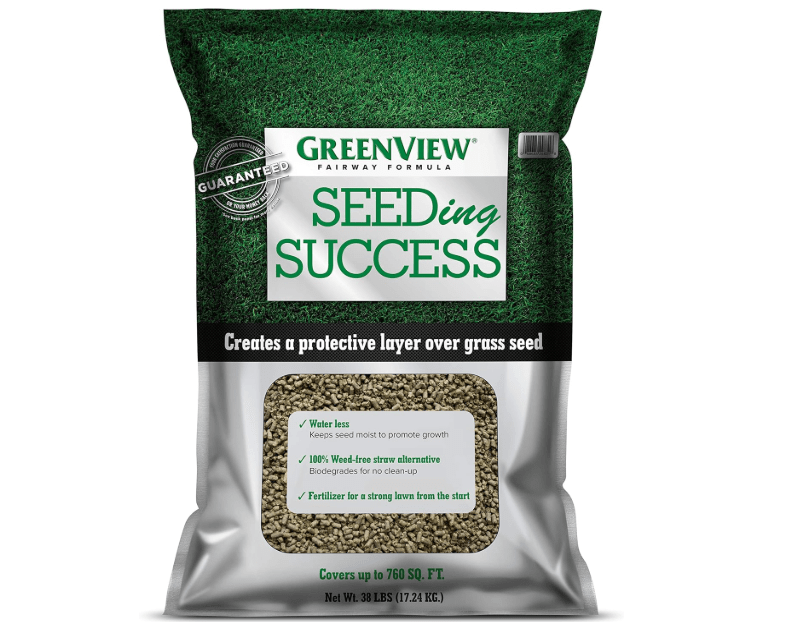 
GreenView Fairway Formula Seeding Success Biodegradable Mulch plus Starter Fertilizer - 38 lb. Bag - Covers