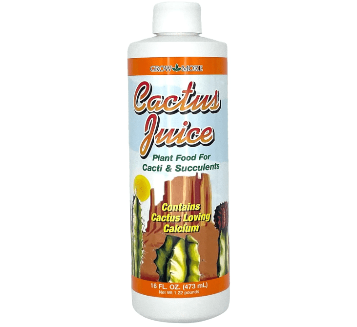  Grow More Cactus Juice (1-7-6) - 16oz of Succulent Fertilizer - Cactus Food for Growth & Root Development - Calcium-Rich Fertilizer for Succulents,