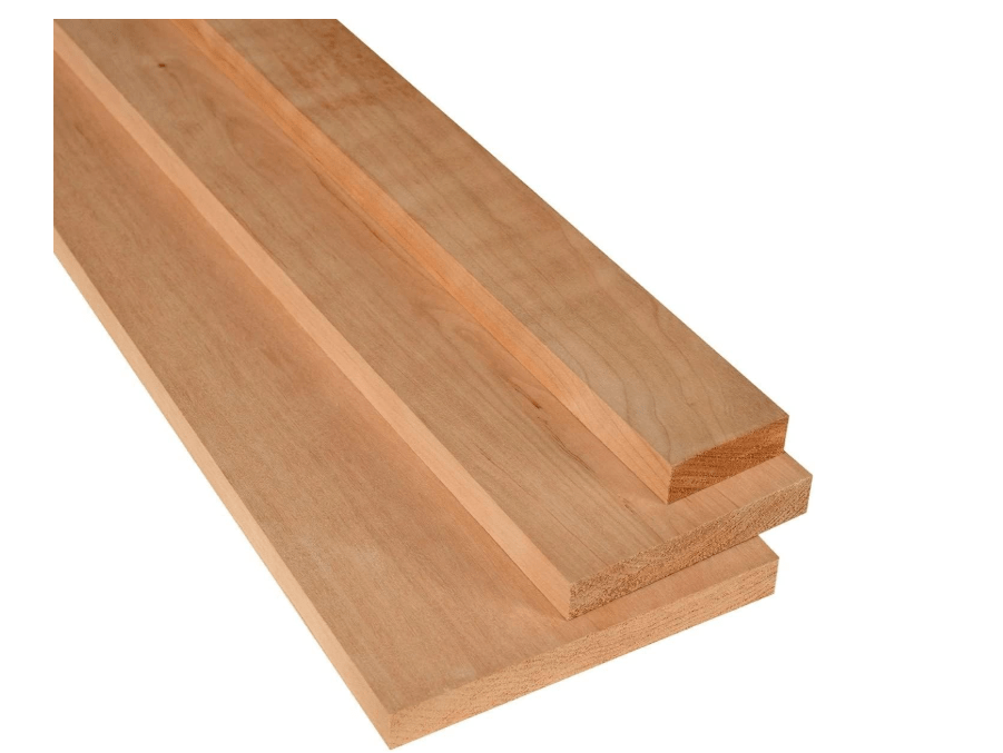 
Exotic Wood Zone Kiln Dried Cherry Lumber Boards for Woodworking, Hardwood Crafting, Furniture Making, Wood Carving, Cabinetmaking, Woodturning and DIY