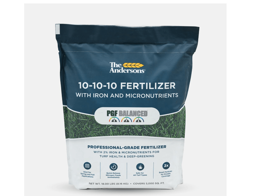 
The Andersons PGF Balanced 10-10-10 Fertilizer with Micronutrients and 2% Iron (5,000 sq ft)