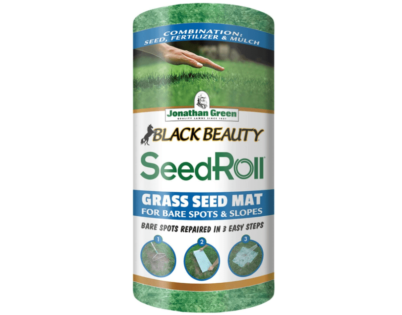 
Jonathan Green (10410) Black Beauty SeedRoll Grass Seed Mat - Cool Season Lawn Seed, Fertilizer,