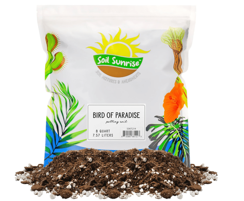 
Bird of Paradise Potting Soil Mix (8 Quarts), All Natural Mix for Indoor/Outdoor Container Tropical Plants