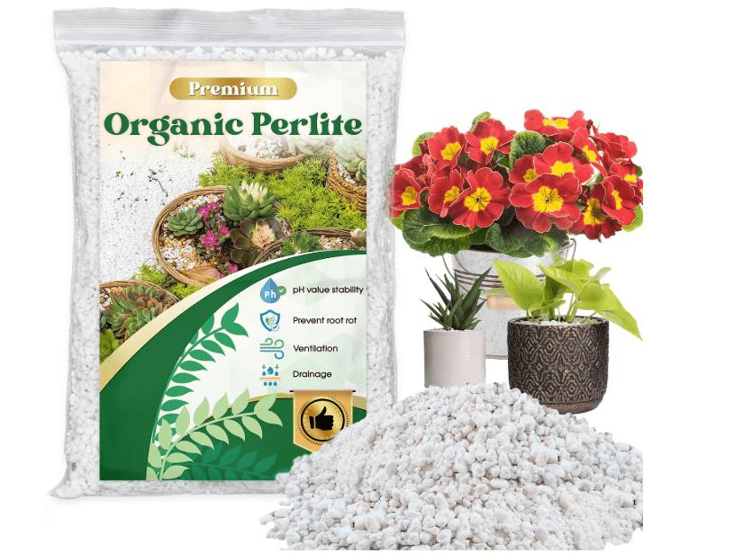 
Organic Perlite for Plants,2 Quart Premium Horticultural Perlite for Indoor and Outdoor Plants,Enhance The Ventilation and Drainage of The Soil,Optimal for.