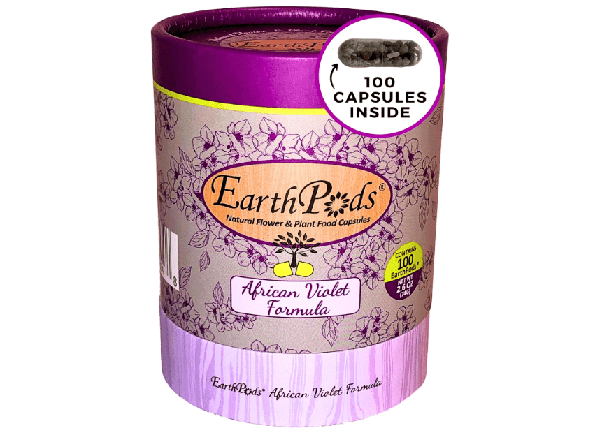 EarthPods - Bio Organic African Violet Fertilizer Spikes – African Violet Food Sticks – Premium Formula – Hand Made 