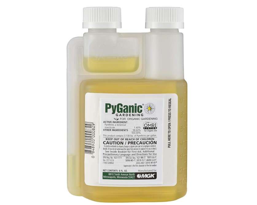 
PyGanic Gardening 8oz, Botanical Insecticide Pyrethrin Concentrate for Organic Gardening