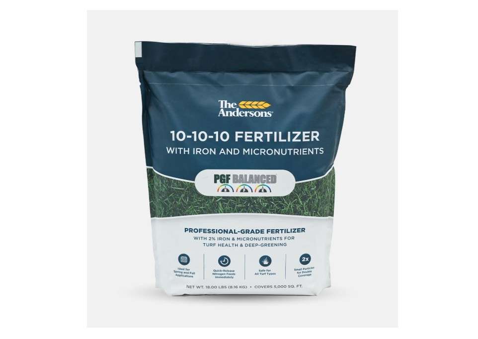 
The Andersons PGF Balanced 10-10-10 Fertilizer with Micronutrients and 2% Iron (5,000 sq ft)