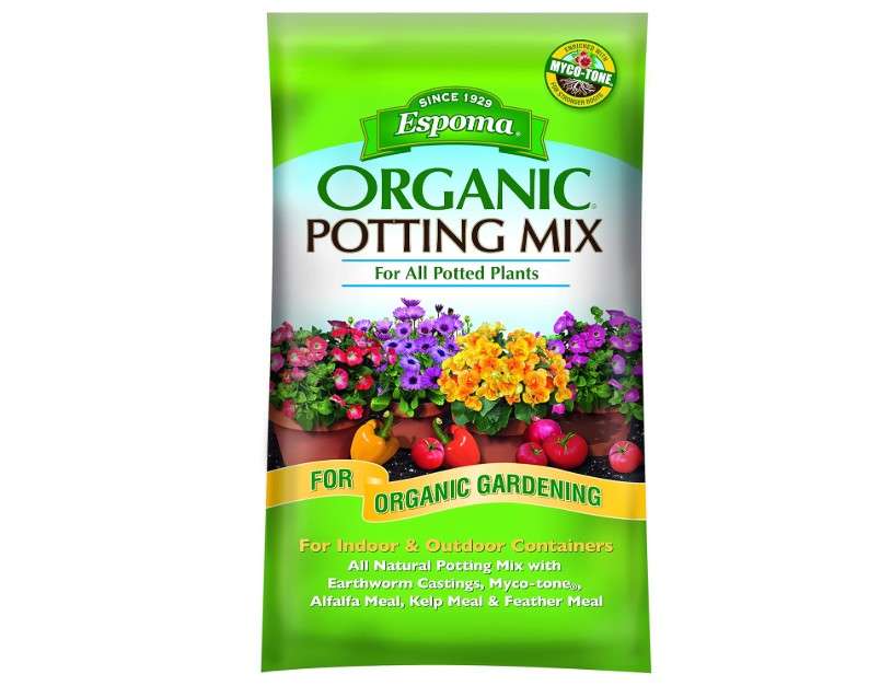 
Espoma Organic Potting Soil Mix - All Natural Potting Mix for All Indoor & Outdoor Containers Including Herbs & Vegetables. for Organic Gardening