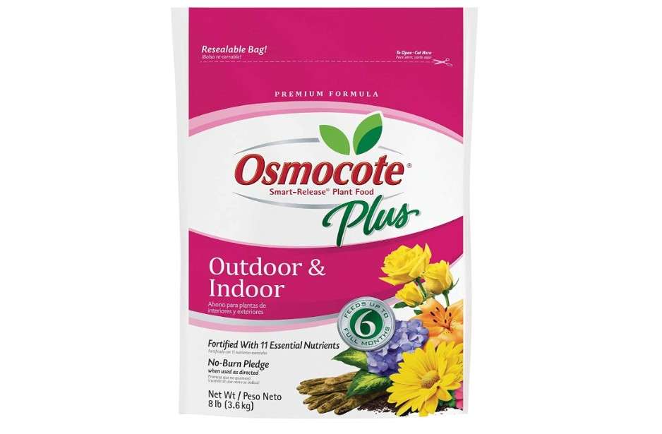 
Osmocote Smart-Release Plant Food Plus Outdoor and Indoor, For Most Plant Types, In-Ground and Container Plants, Contains 11 Essential Nutrients, 8 lb.