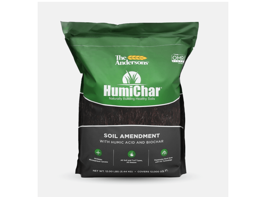 
The Andersons HumiChar Organic Soil Amendment with Humic Acid and Biochar Covers 12,0