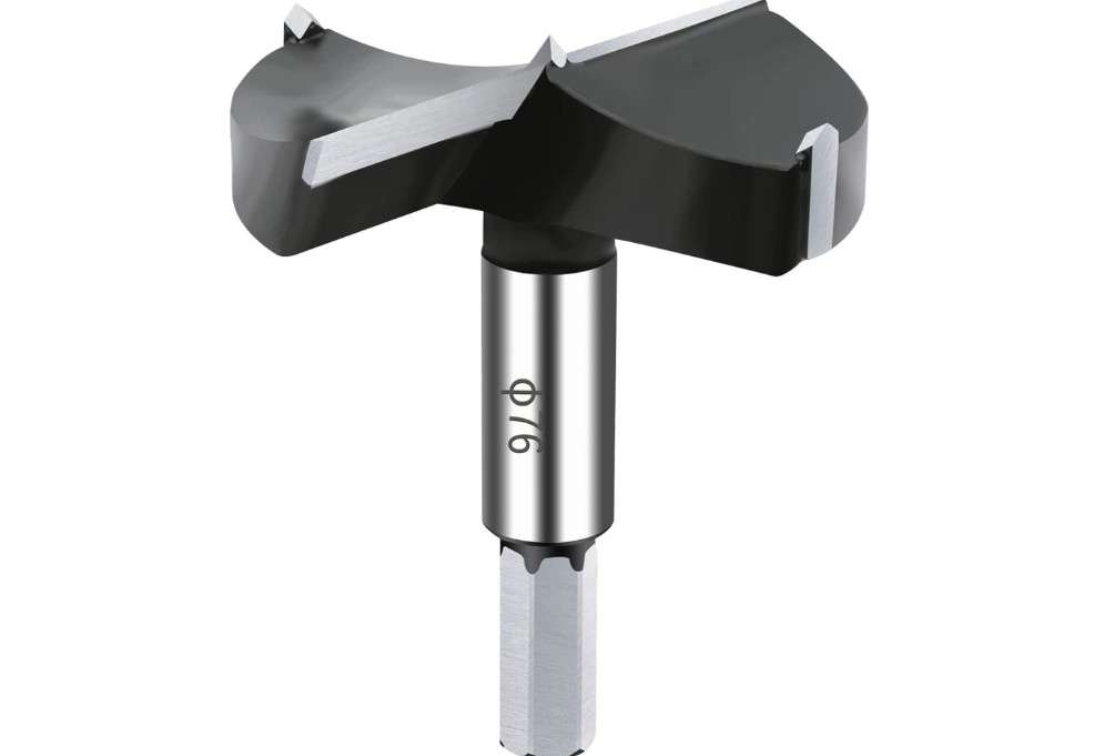 
NICAVKIT 3 Inch Carbide Forstner Drill Bit, Carbide Tipped Forstner Bit for Hard Wood, Wood Drilling Bit Woodworking Hinge Cutter Tool Kits for Wood Plywood