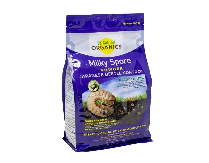  St. Gabriel Organics Milky Spore Powder Japanese Bettle Control, Ready to Use, 40oz