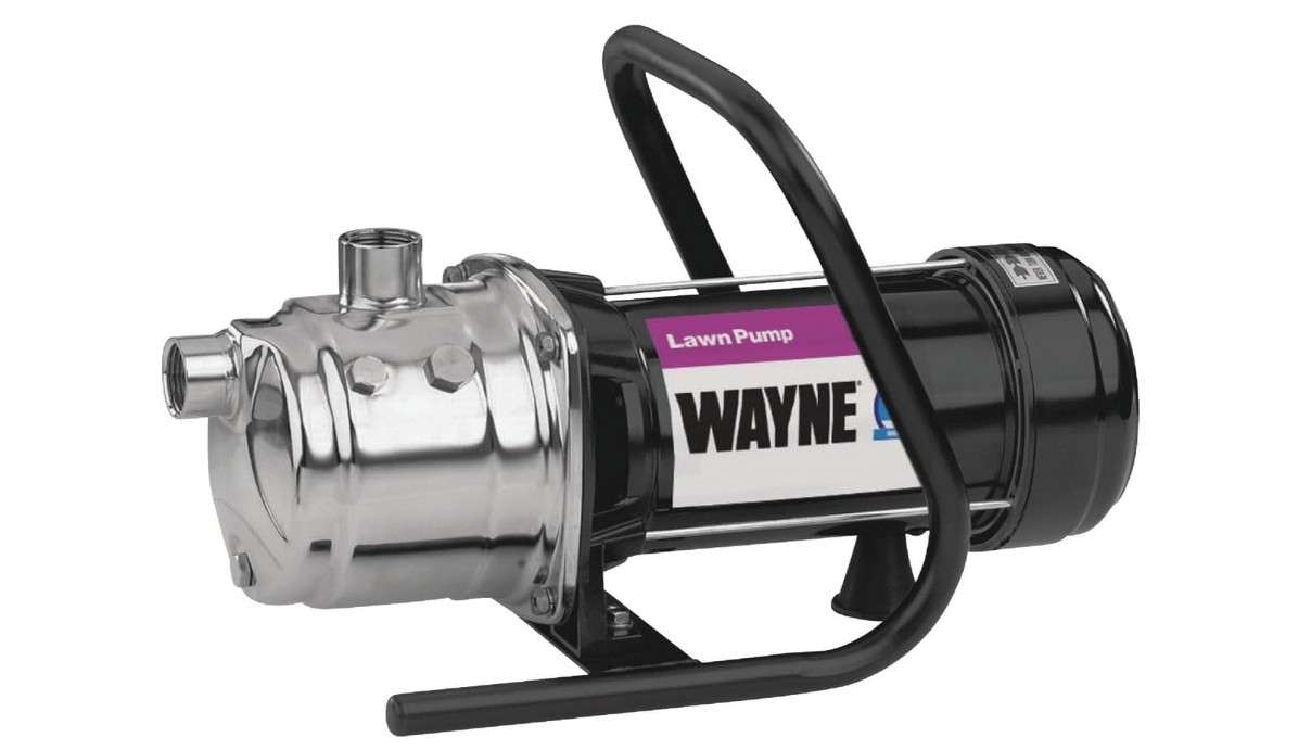 
WAYNE PLS100 1 HP Portable Stainless Steel Lawn Sprinkling Pump