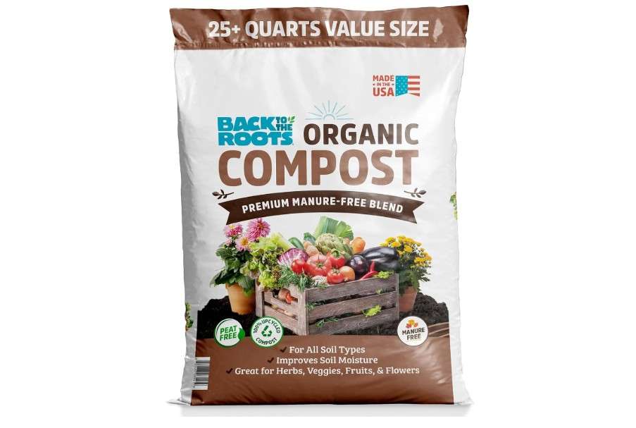 Back to the Roots 25.7qt (1 Cubic ft) Organic Premium Compost