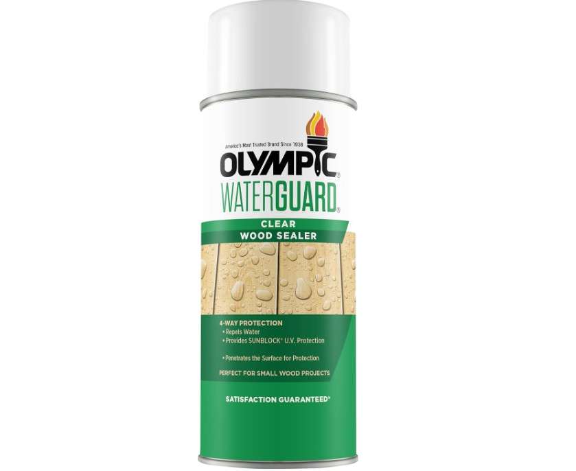 
Olympic WaterGuard 11 oz. Clear Exterior Waterproofing Wood Sealer Spray