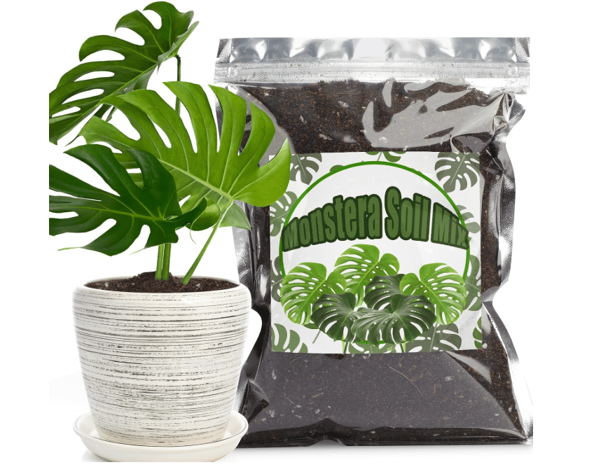
Doter Monstera Potting Soil 2qt - Premium Tropical Blend with Rapid Drainage for Growing and Repotting Monstera Deliciosa (Split-Leaf Philodendron) 
