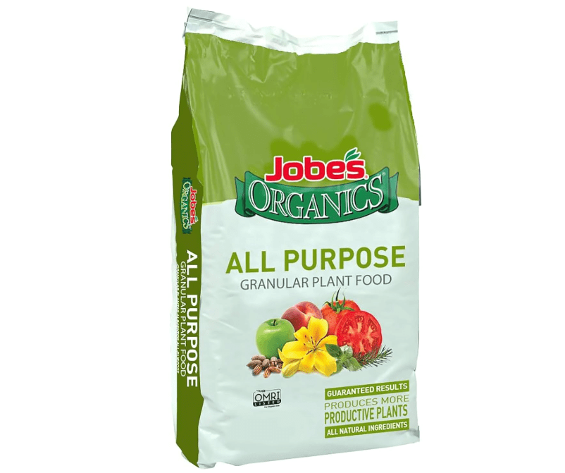 
Jobe’s Organics Granular All Purpose Fertilizer, Easy Plant Care Fertilizer for Vegetables, Flowers, Shrubs, Trees, and Plants, 1
