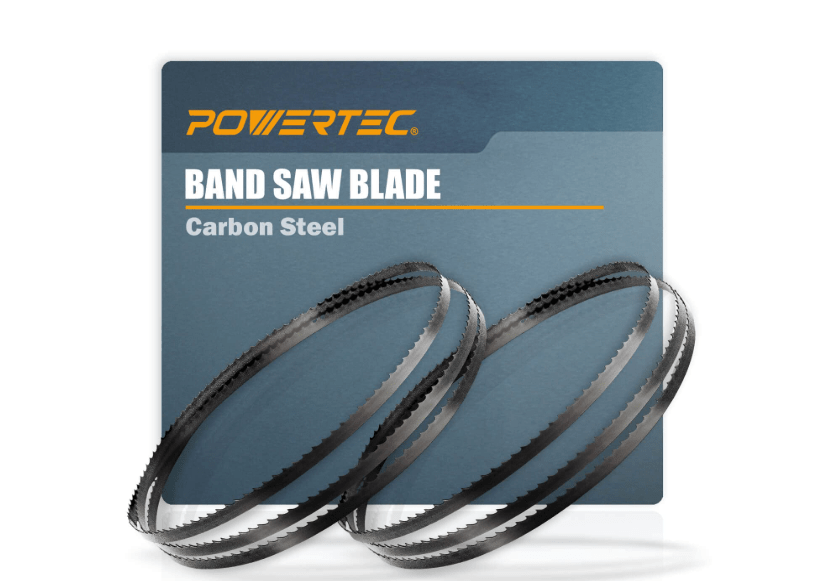 
POWERTEC 59-1/2 Inch Bandsaw Blades, 3/8" x 18 TPI Band Saw Blades for Wen 3959, Sears Craftsman, Porter-Cable, Ryobi, Delta, B&D and Skil