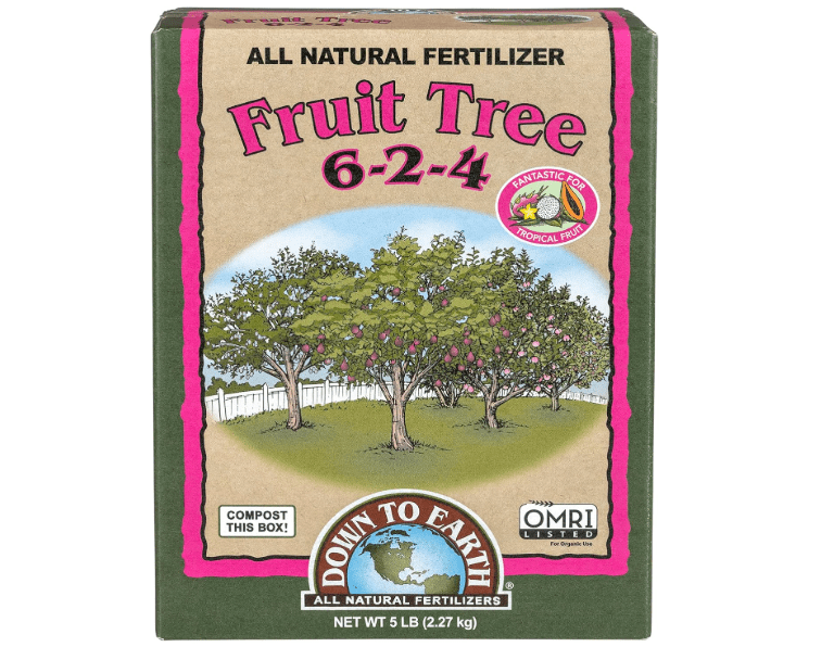 
Down To Earth All Natural Fertilizers Organic Fruit Tree Mix 6-2-4,