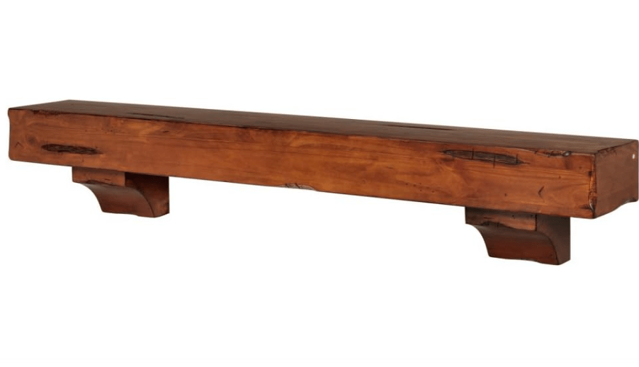 
Pearl Mantels 412-60-50 Shenandoah Pine 60-Inch Fireplace Mantel Shelf, Rustic Medium