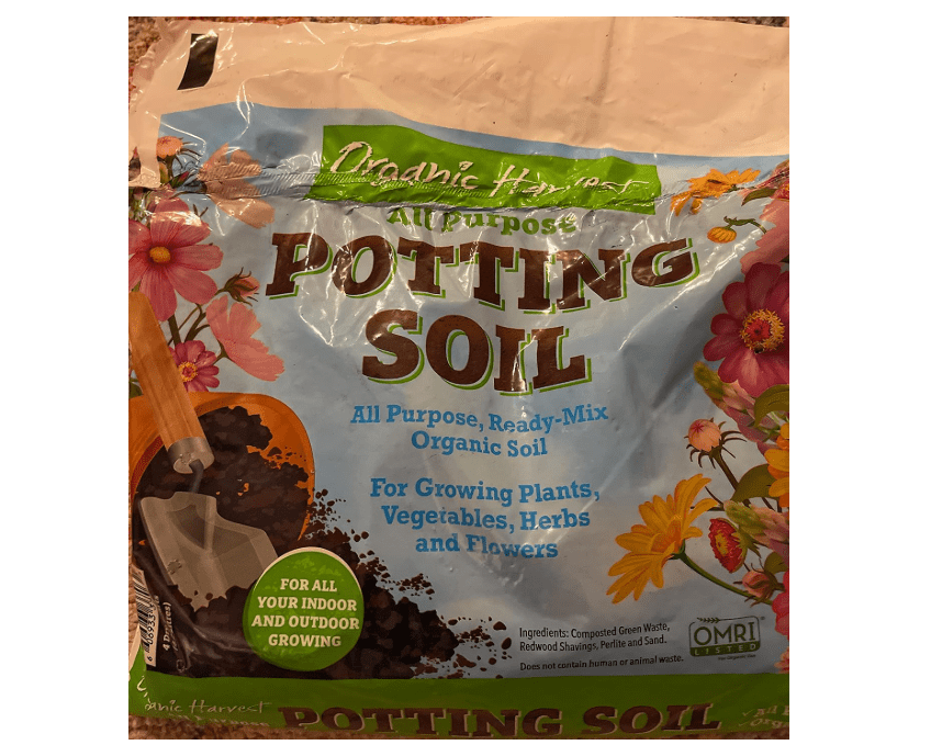 
Organic Harvest Potting Mix Soil for Vegetables, Herbs and Flowers, 4 Quart (Packaging May Vary