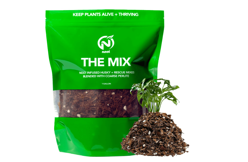 
Noot Potting Soil Mix for Indoor & House Plants – 1 Gallon – Orchid, Succulent, Cactus, Aroid, Houseplant, Monstera – Bio-Organic – Fast Drainin