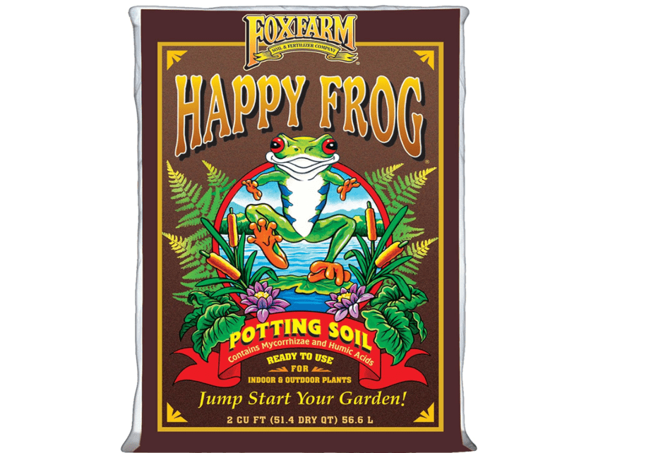 
FoxFarm Happy Frog Potting Soil, 2cu ft - for Indoor/Outdoor Container Plants, Improves Root Efficiency, pH Adjusted for Optimal Nutrient Uptake - Contains