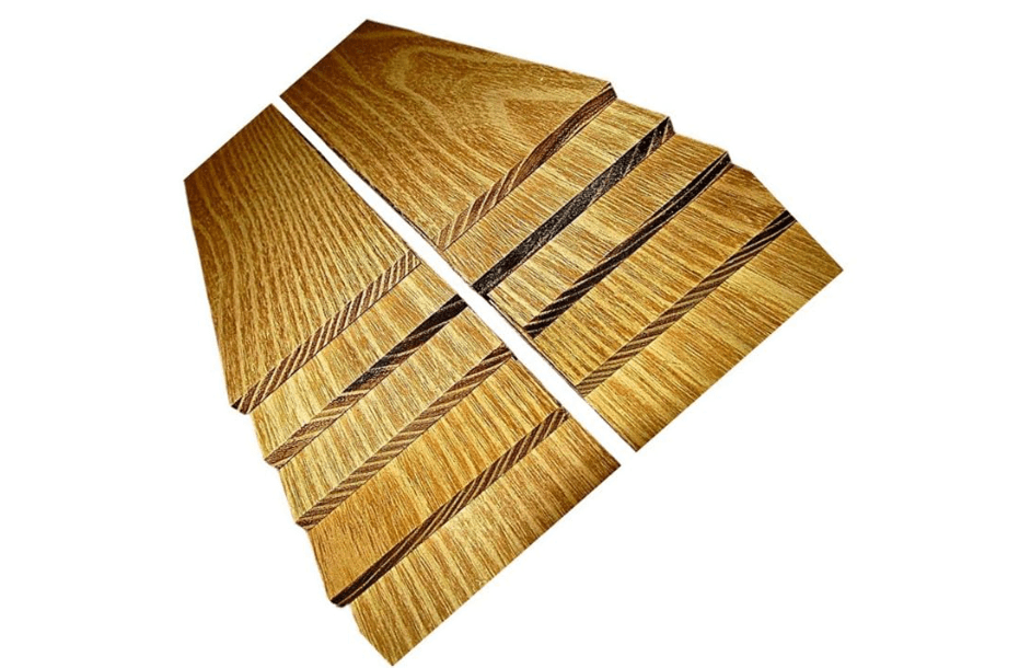 
10 Pieces Beautiful Thin Sanded Black Locust Lumber Wood